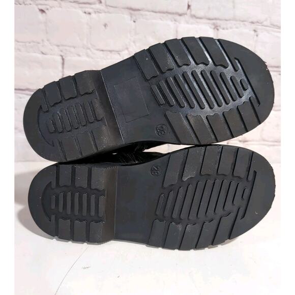 Zecchino d'Oro Kids Chelsea Zip Boots Distressed Olive Green Leather Italy Sz 28 - Picture 10 of 13